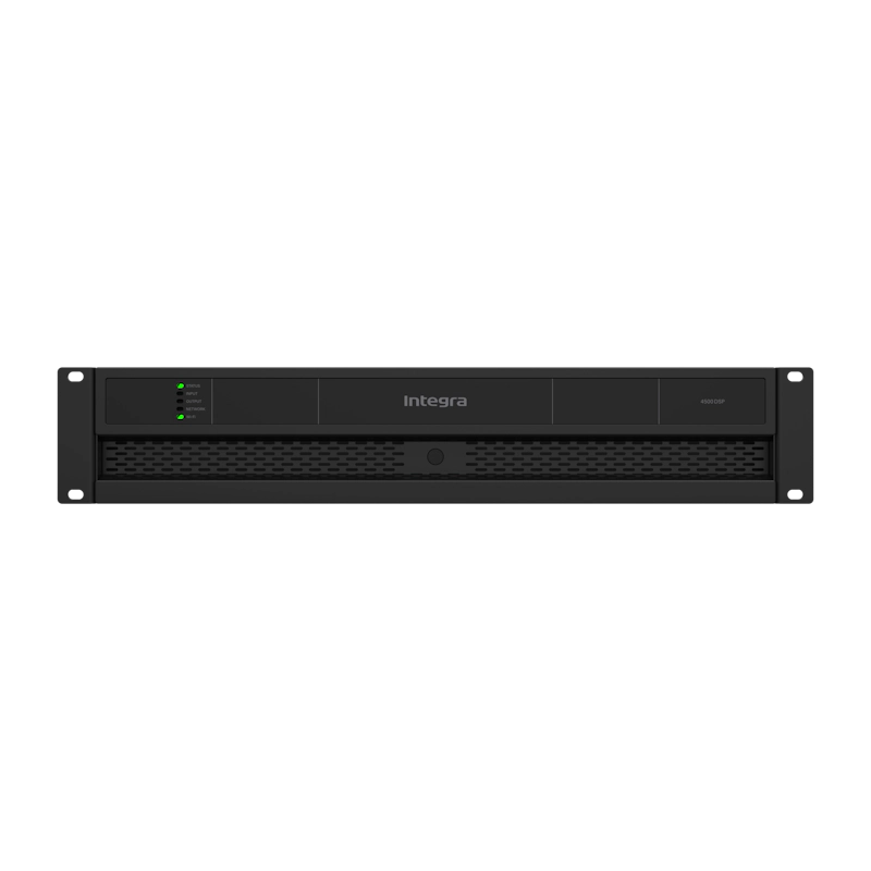 Integra 4500DSP power amplifier, front panel