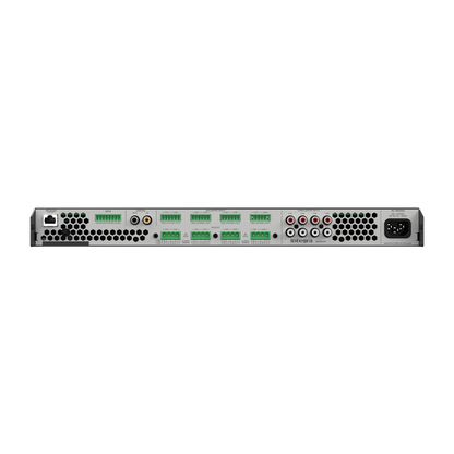 Integra 8125DSP power amplifier, rear panel connections