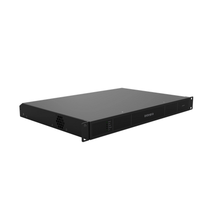 Integra 8125DSP 8-channel DSP power amplifier, hero left angle