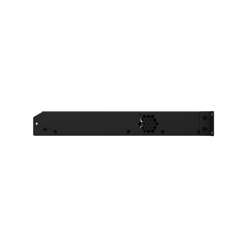 Integra 8125DSP power amplifier, left side