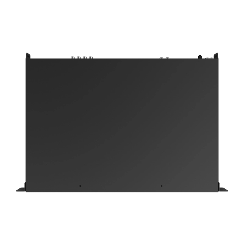 Integra 8125DSP power amplifier, top view