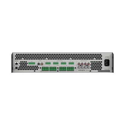 Integra 8500DSP power amplifier, rear panel connections