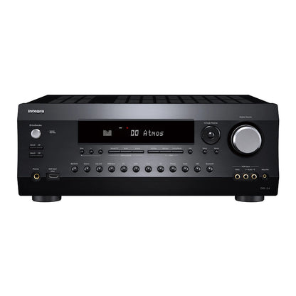 Integra DRX-3.4 AV receiver front detail view