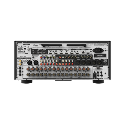 Integra DRX-8.4 AV receiver rear panel connections