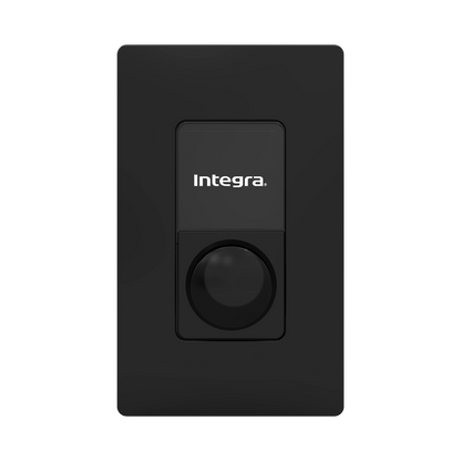 Integra ZC1 zone controller in black, front view