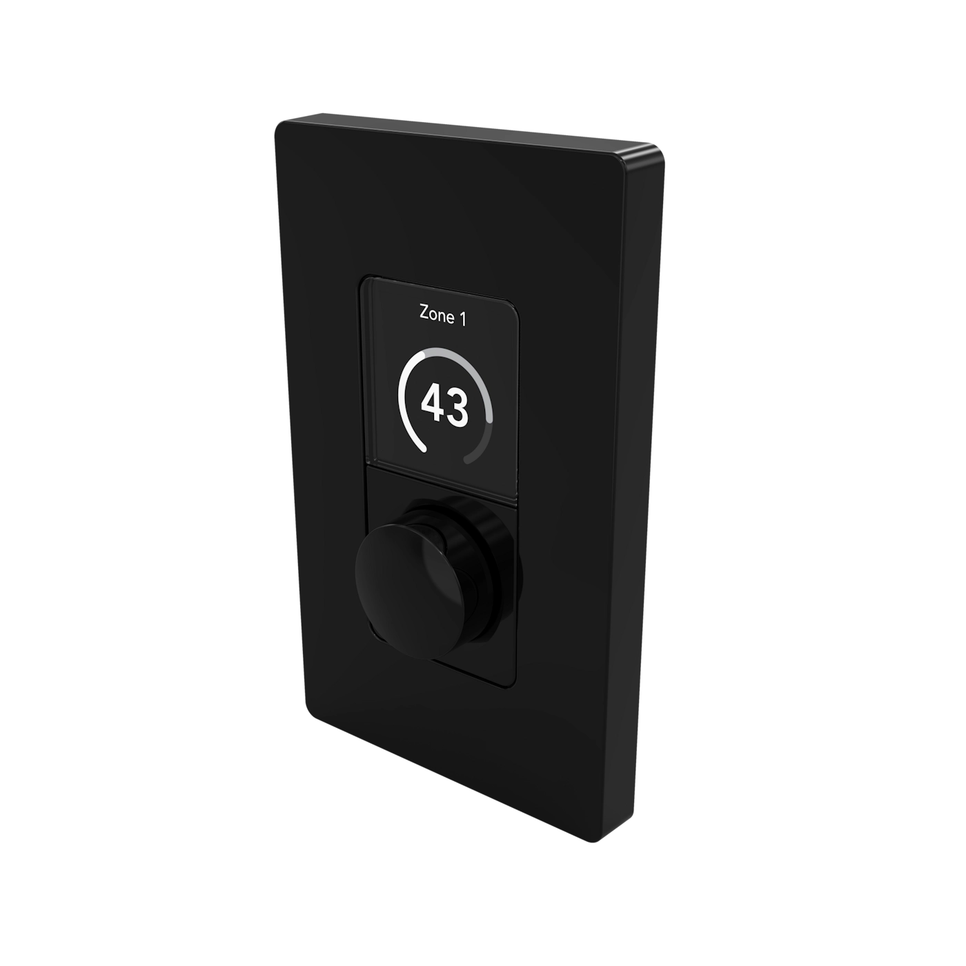Integra ZC1 zone controller black, on-screen control interface detail