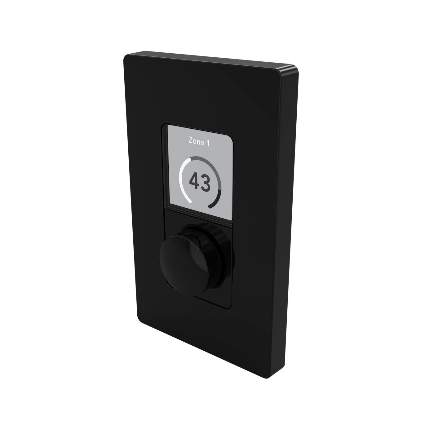 Integra ZC1 zone controller black, secondary on-screen interface detail