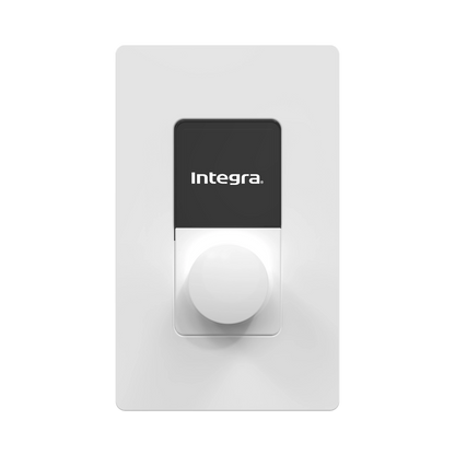 Integra ZC1 zone controller in white, front view