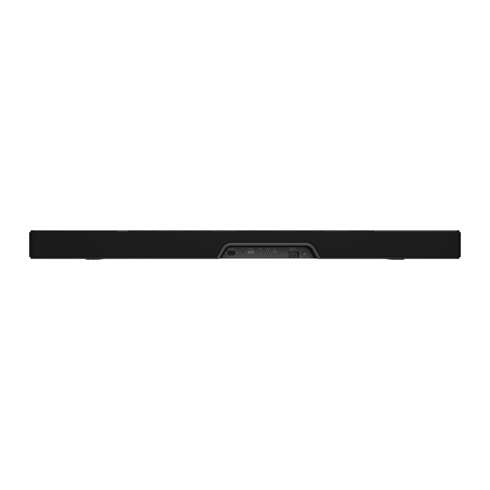 Klipsch Flexus Core 200 sound bar in Black, rear connection panel