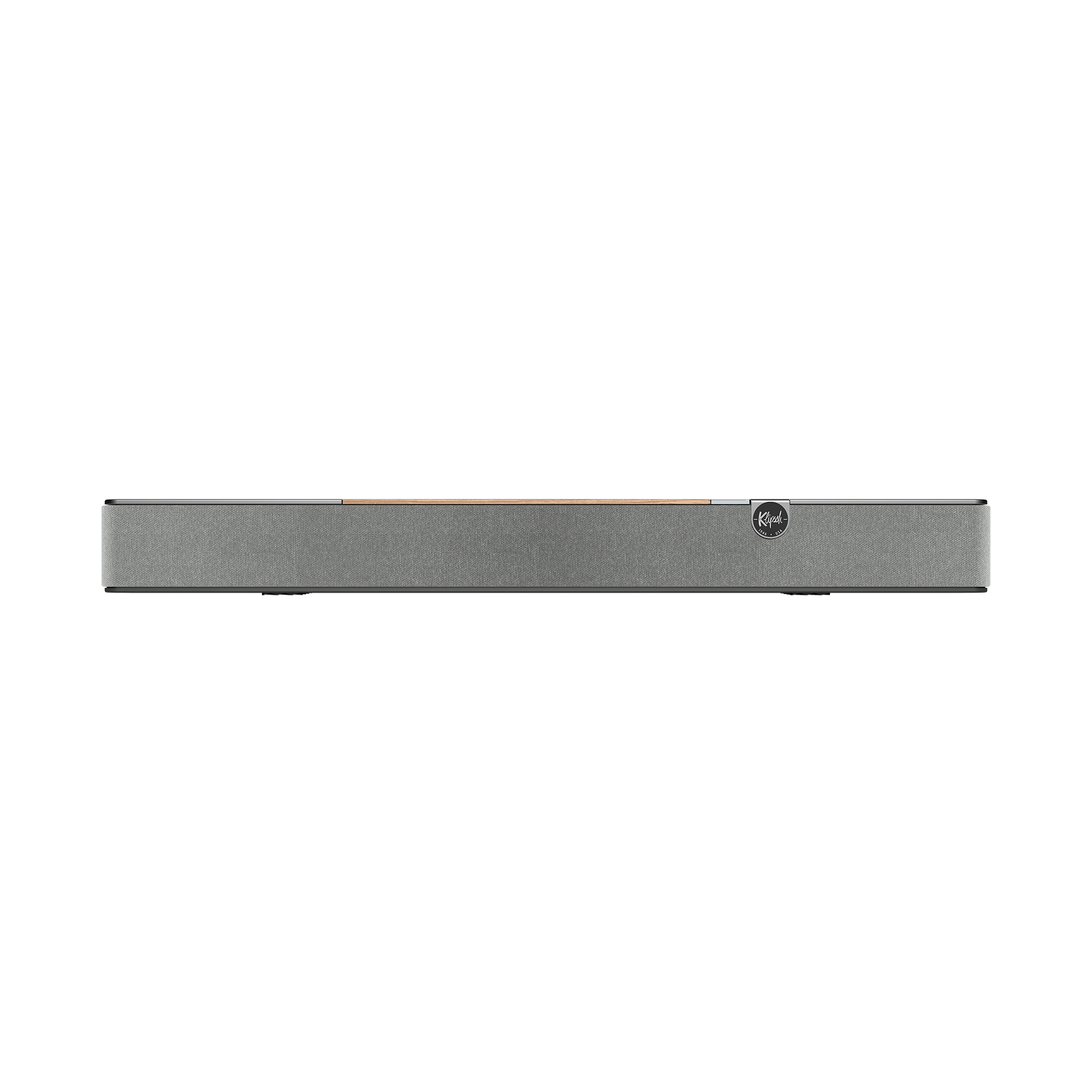 Klipsch Flexus Core 100 sound bar in Walnut, front view
