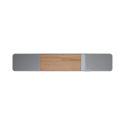 Klipsch Flexus Core 100 sound bar in Walnut, top view
