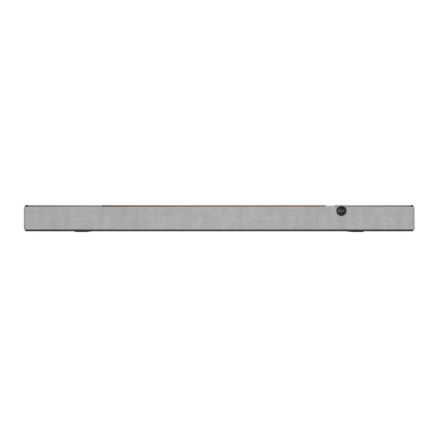 Klipsch Flexus Core 200 sound bar in Walnut, front view