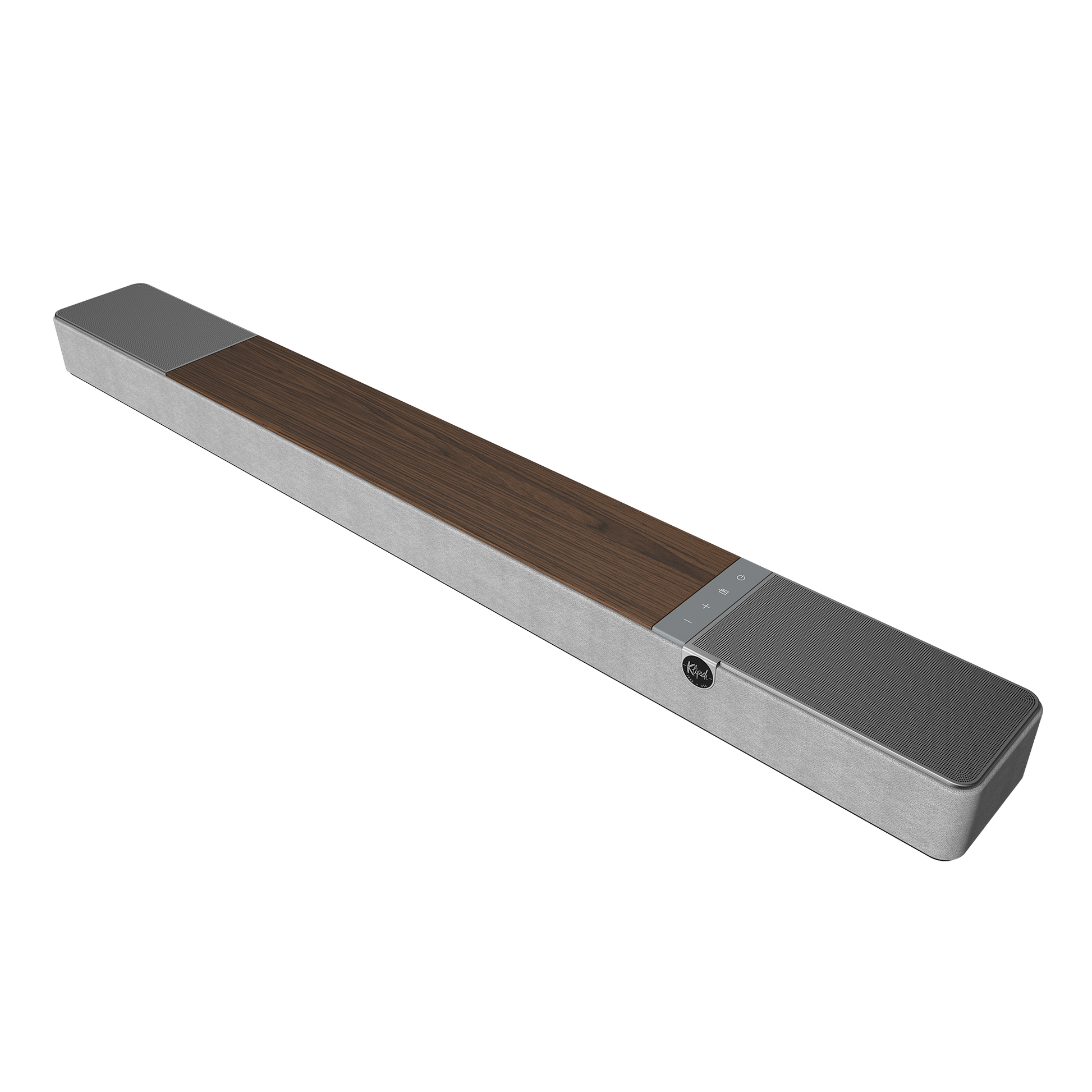 Klipsch Flexus Core 200 sound bar in Walnut, hero view