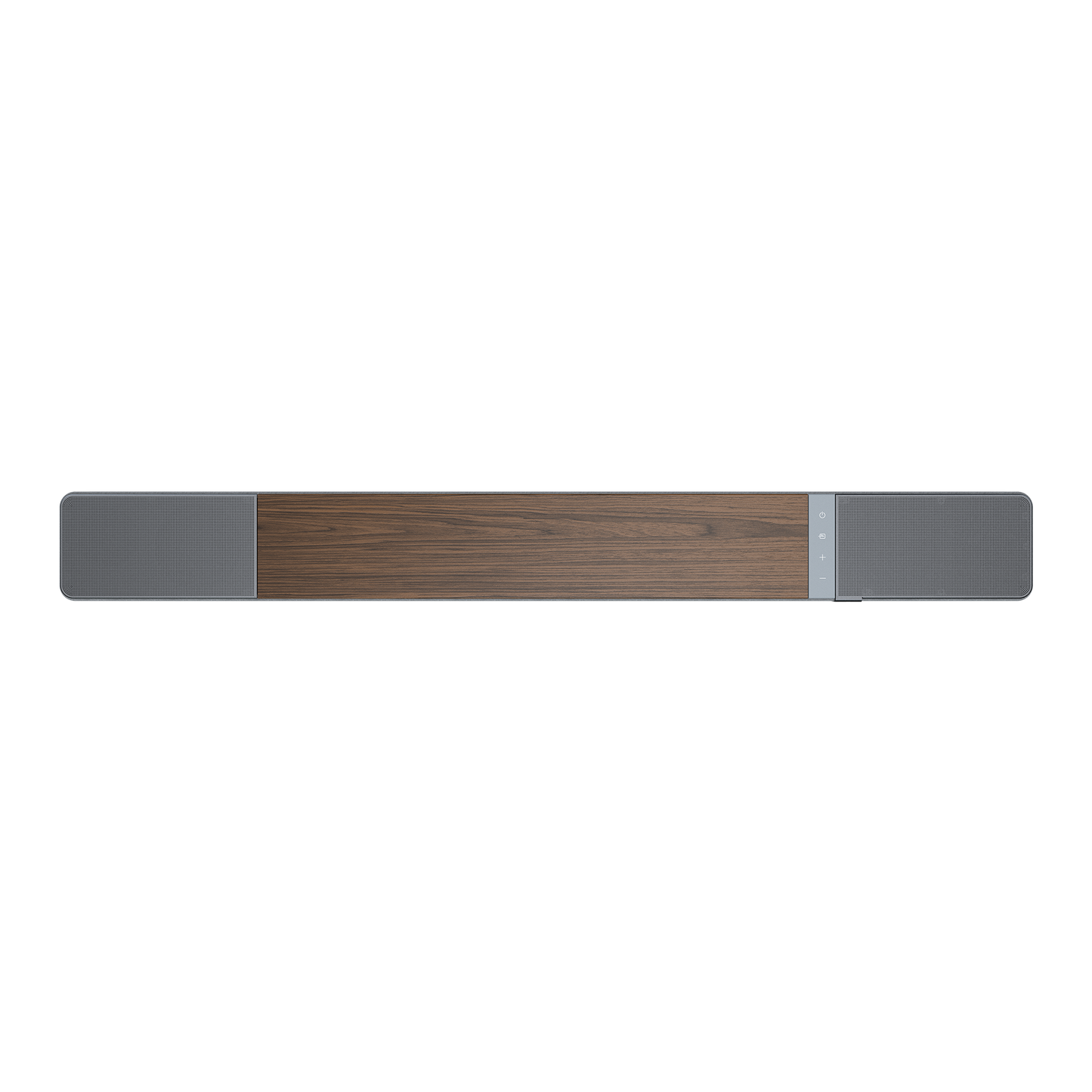 Klipsch Flexus Core 200 sound bar in Walnut, top view