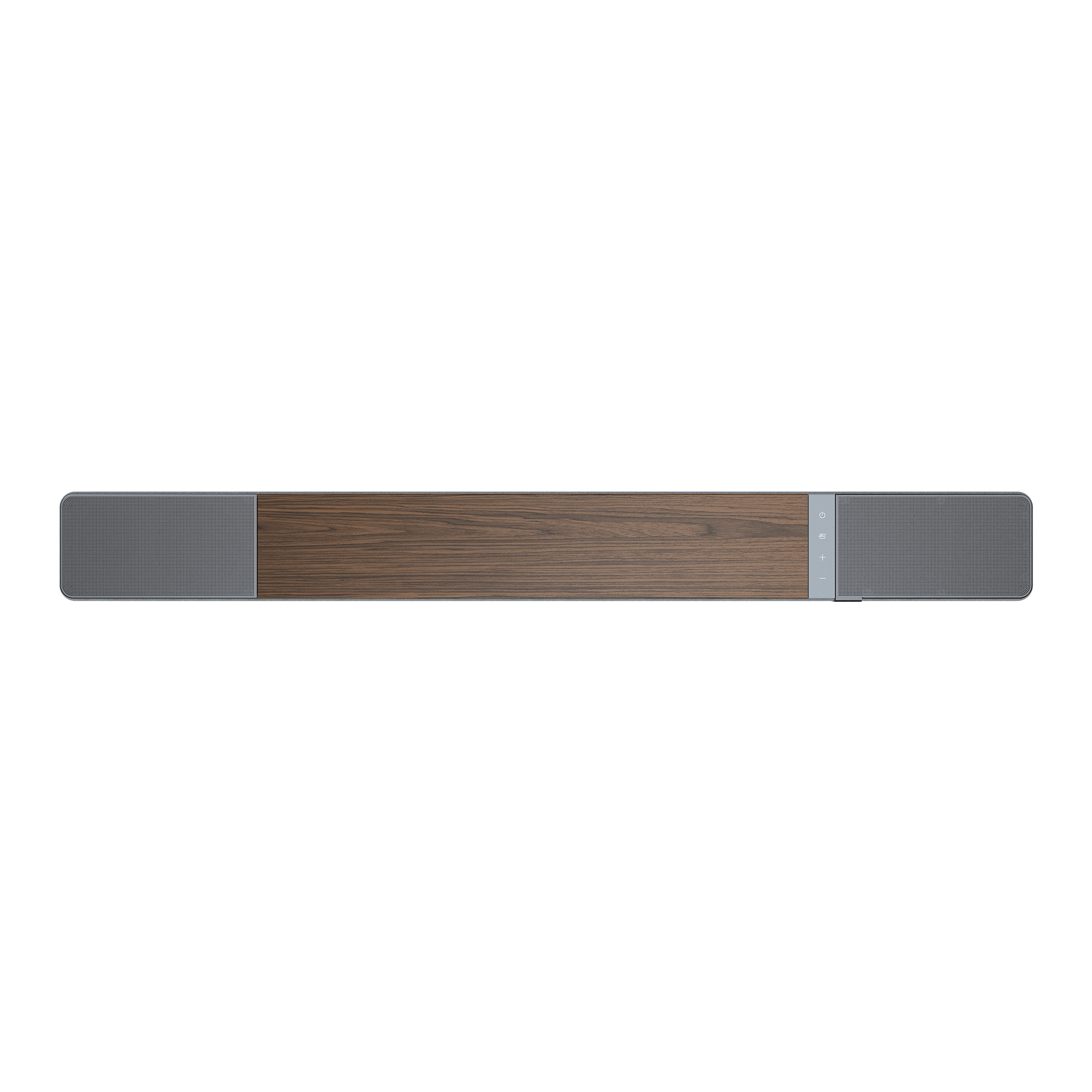 Klipsch Flexus Core 200 sound bar in Walnut, top view