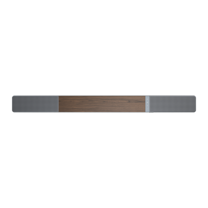 Klipsch Flexus Core 300 sound bar in Walnut, top view