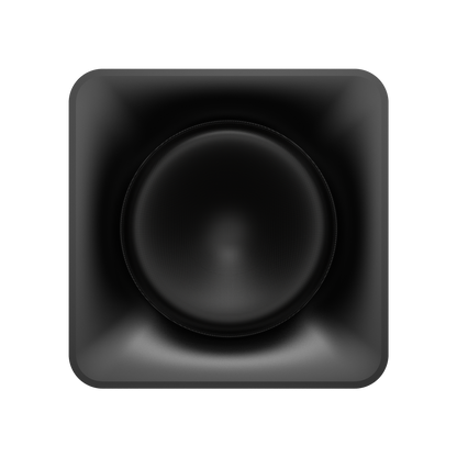 Klipsch Flexus Sub 100 wireless subwoofer in Black, front view