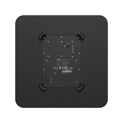 Klipsch Flexus Sub 200 wireless subwoofer in Black, rear panel