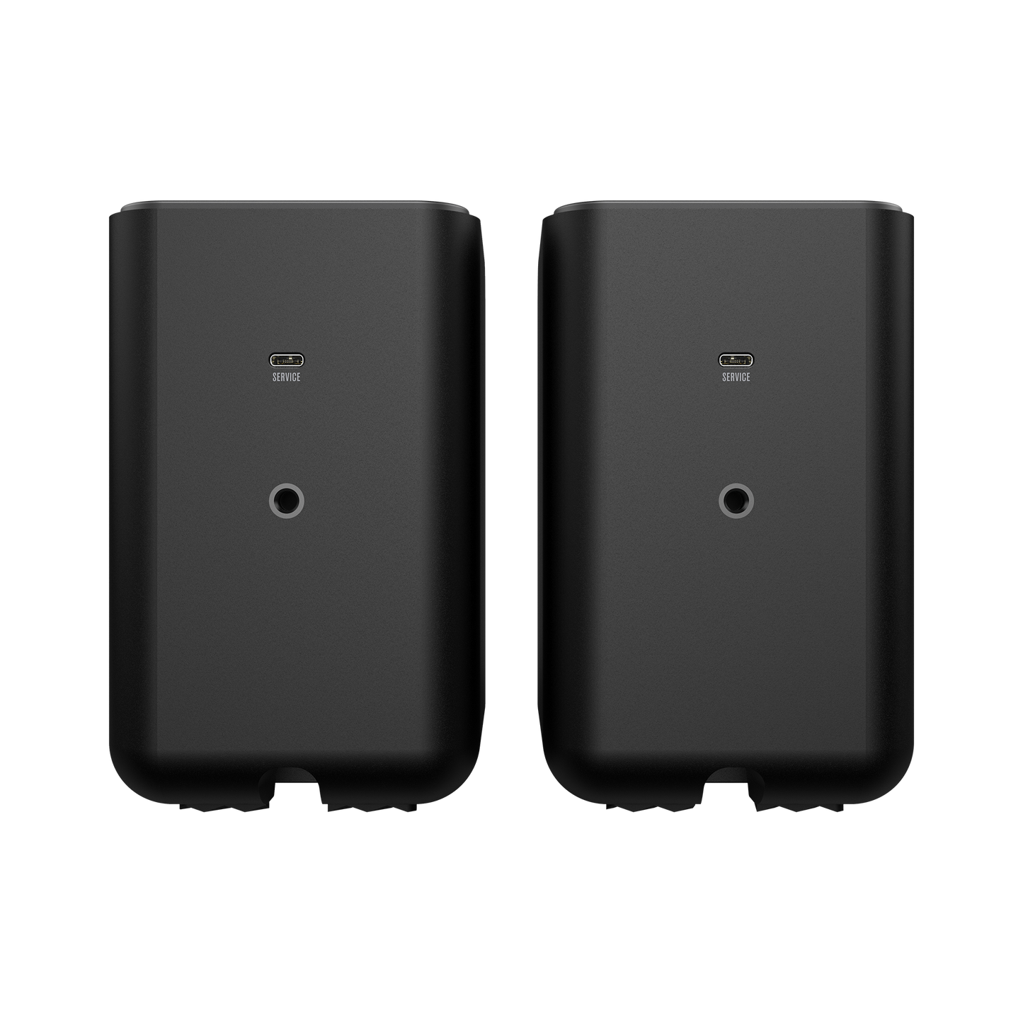Klipsch Flexus Surr 100 wireless surround speaker in Black, rear panel