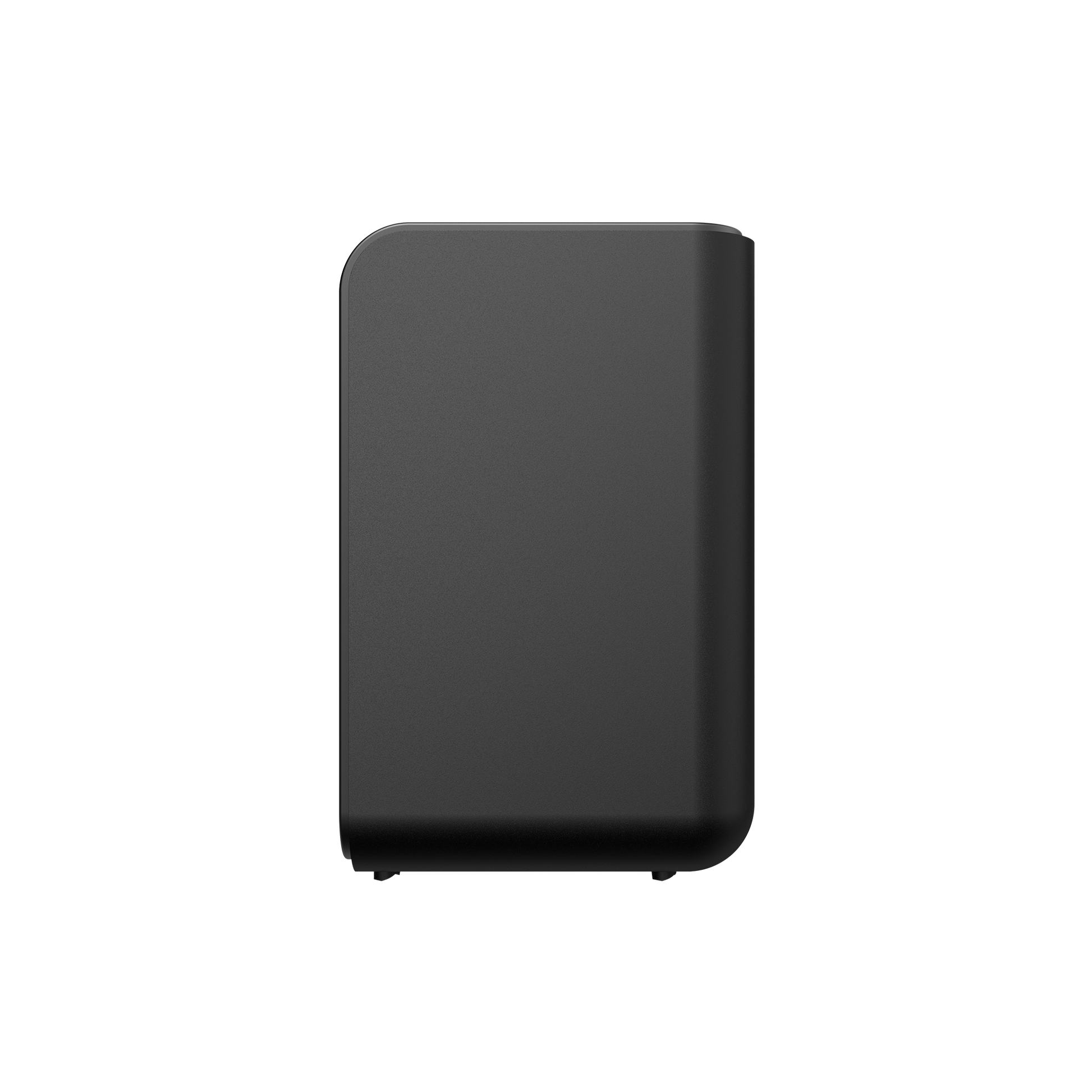 Klipsch Flexus Surr 100 wireless surround speaker in Black, side profile