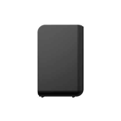 Klipsch Flexus Surr 100 wireless surround speaker in Black, side profile