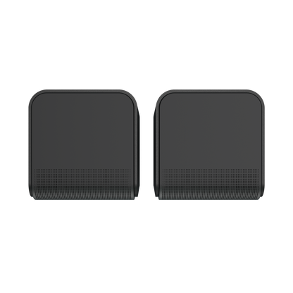 Klipsch Flexus Surr 100 wireless surround speaker in Black, top view