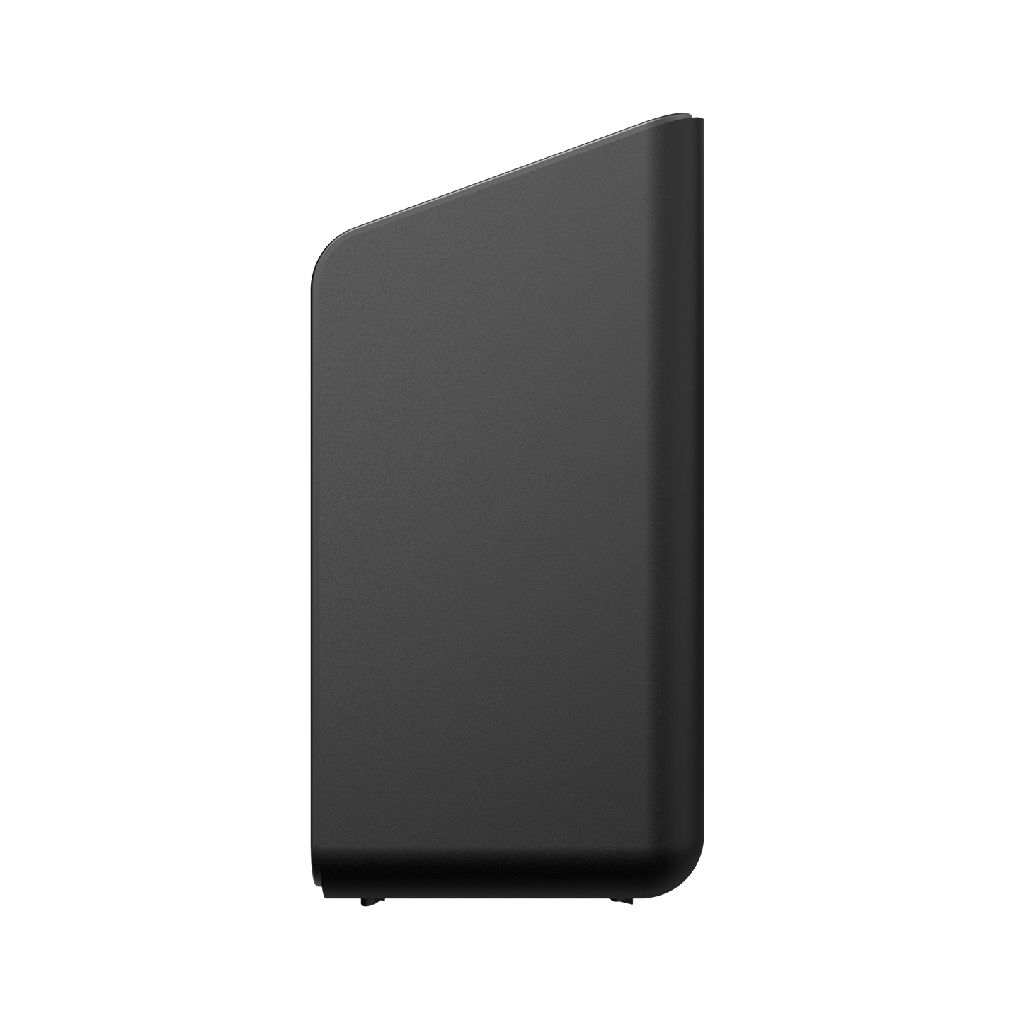 Klipsch Flexus Surr 200 wireless Dolby Atmos surround speaker in Black, side profile