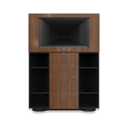 Klipsch Jubilee flagship horn-loaded speaker, angled view