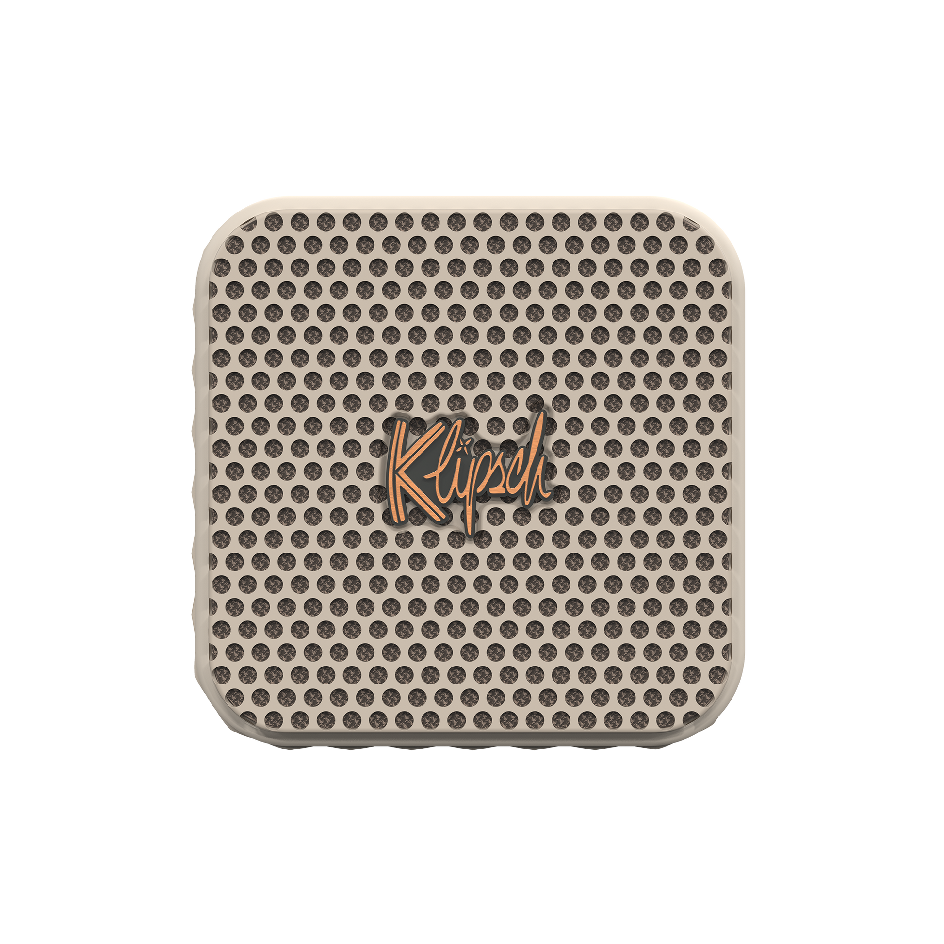 Klipsch Austin portable speaker in cream, front view