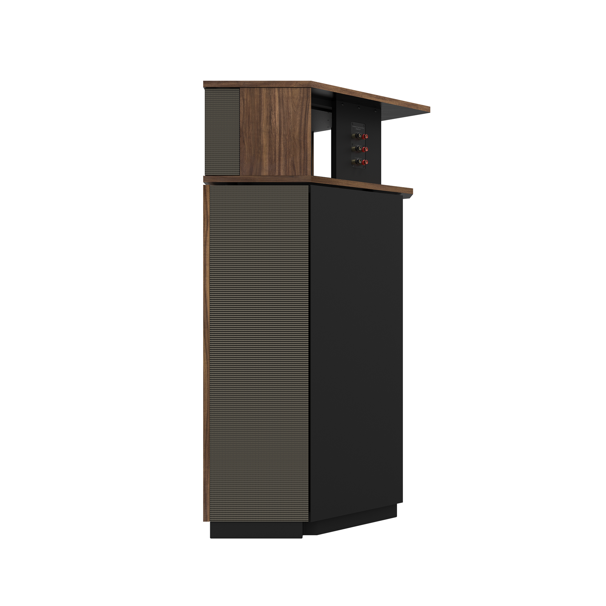 Klipsch Klipschorn AK7 in American Walnut, right side profile