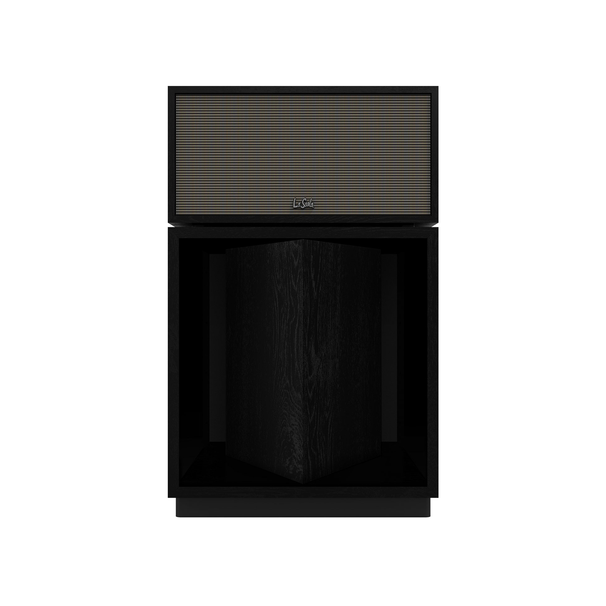 Klipsch La Scala AL6 in Black Ash, front view