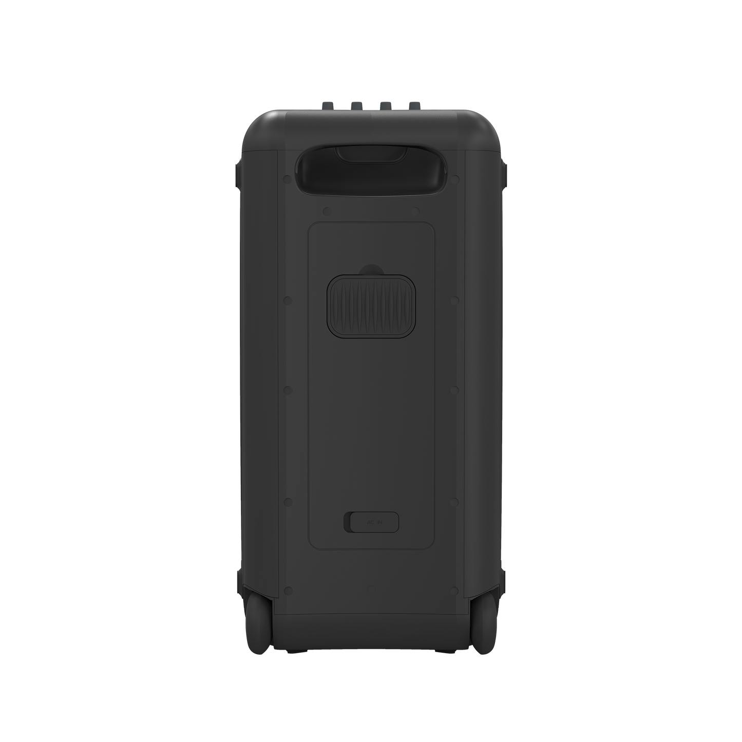 Klipsch Miami portable speaker in Black, rear view