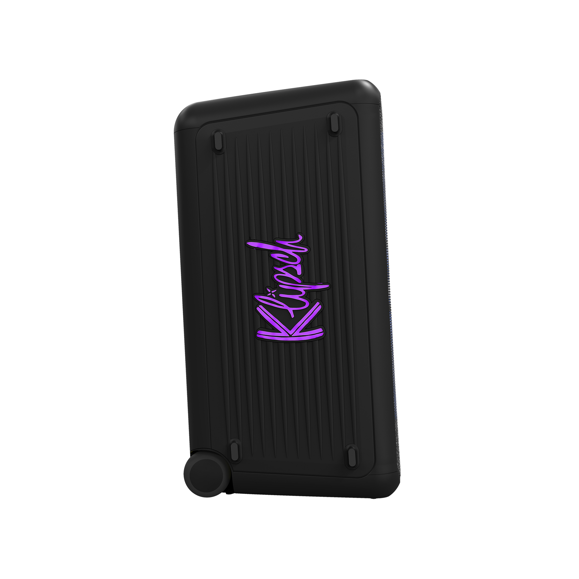 Klipsch Miami portable speaker in Black, left side view