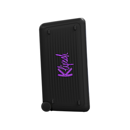 Klipsch Miami portable speaker in Black, left side view