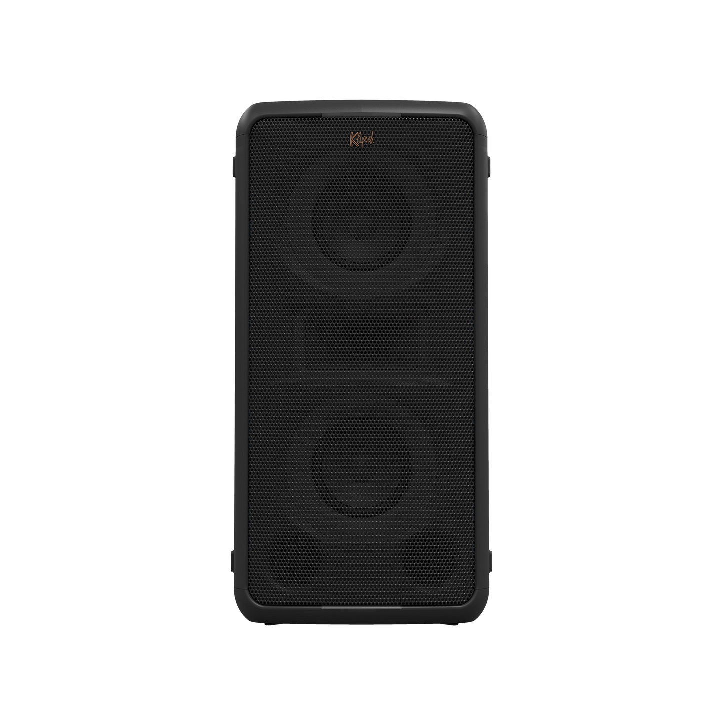 Klipsch Miami portable speaker in lights off, front view