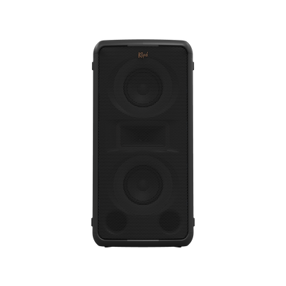 Klipsch Miami portable speaker in lights off, front view