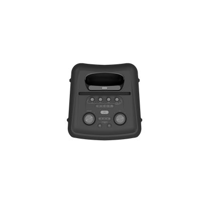 Klipsch Miami portable speaker in Black, top view