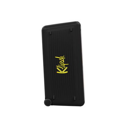 Klipsch New York portable speaker in Black, left side view