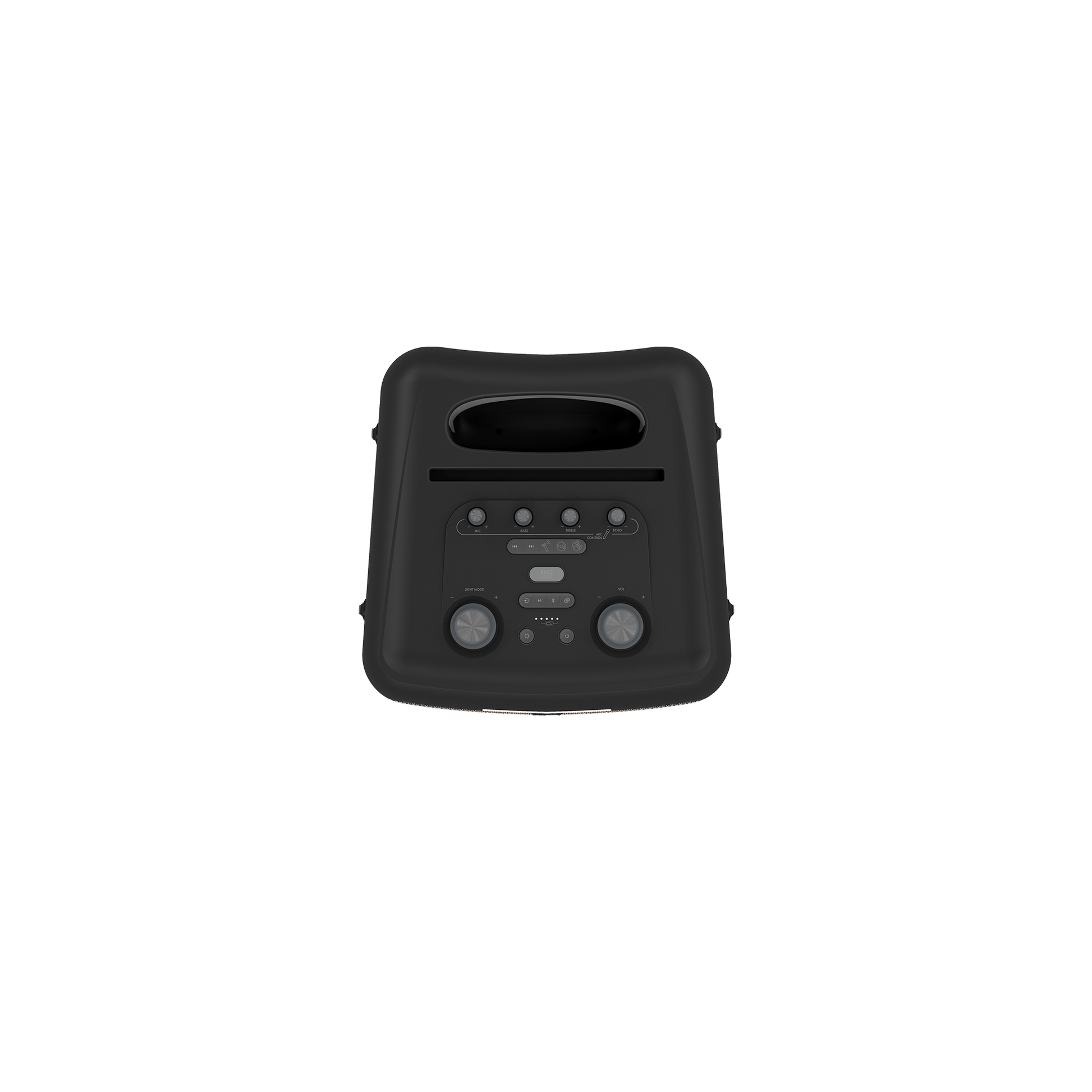 Klipsch New York portable speaker in Black, top view
