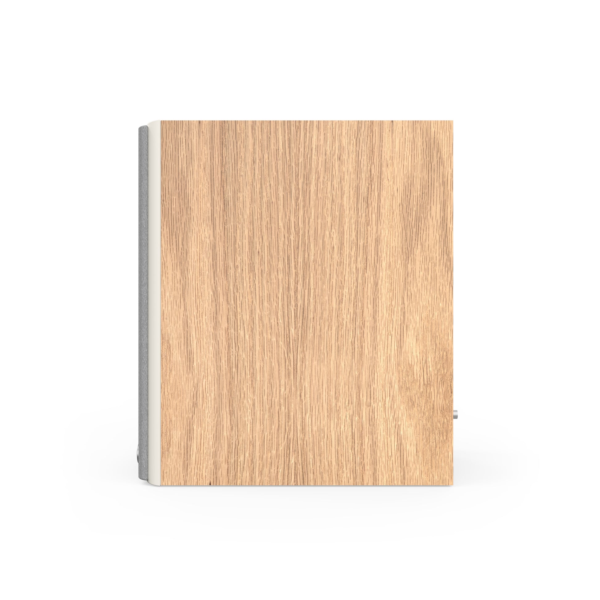 Klipsch The Sevens II in Red Oak, right side profile with grille on