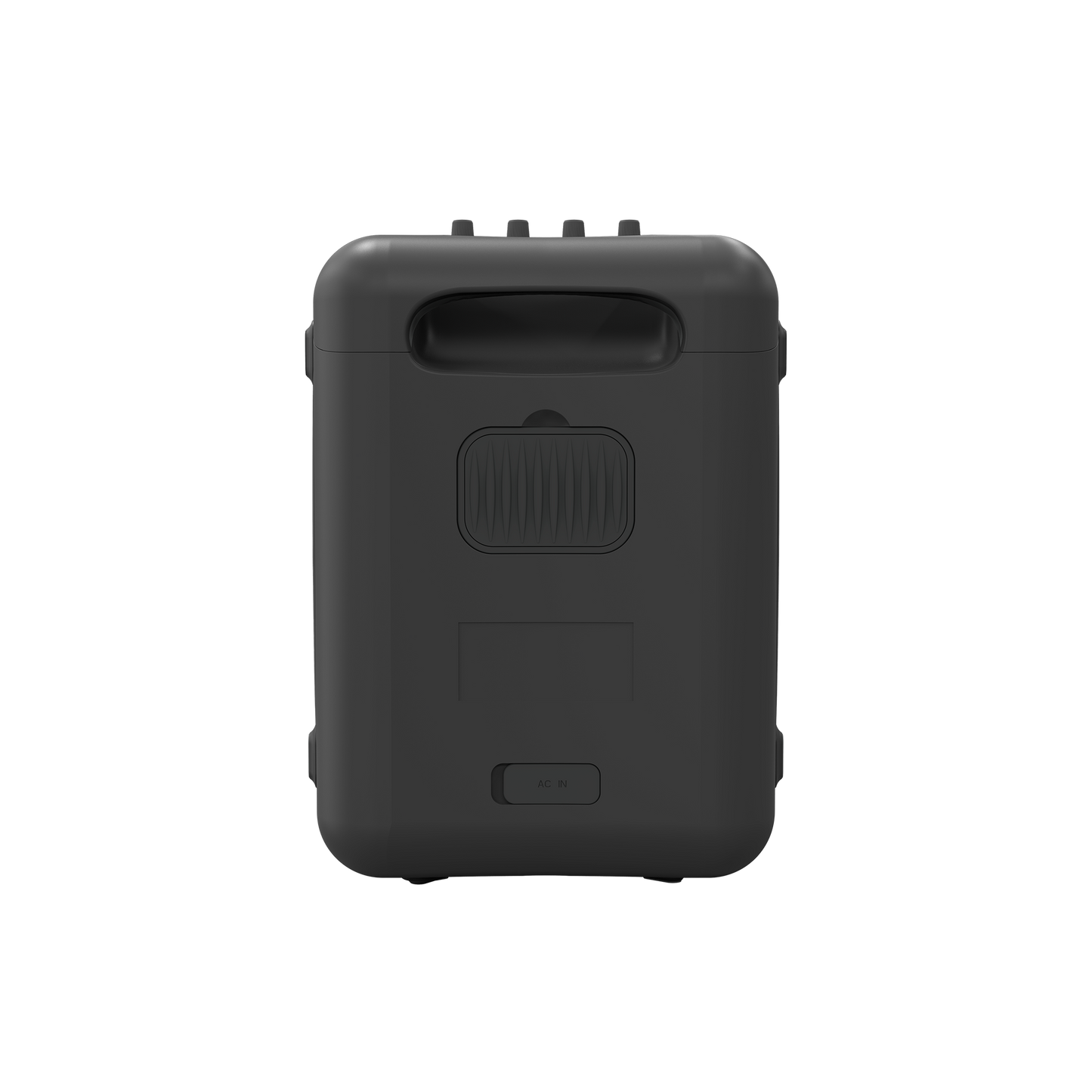 Klipsch Vegas portable speaker in Black, rear view