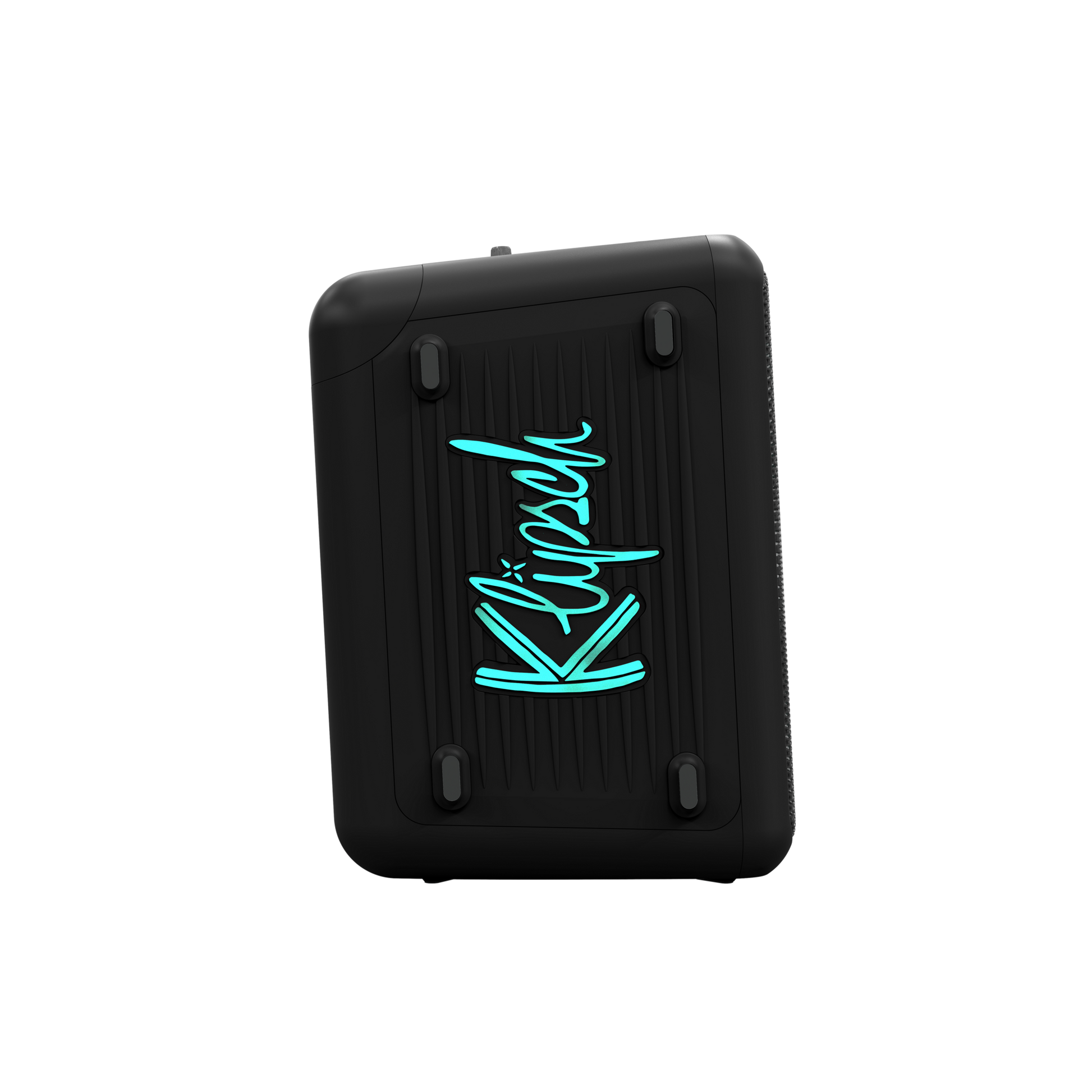 Klipsch Vegas portable speaker in Black, left side view