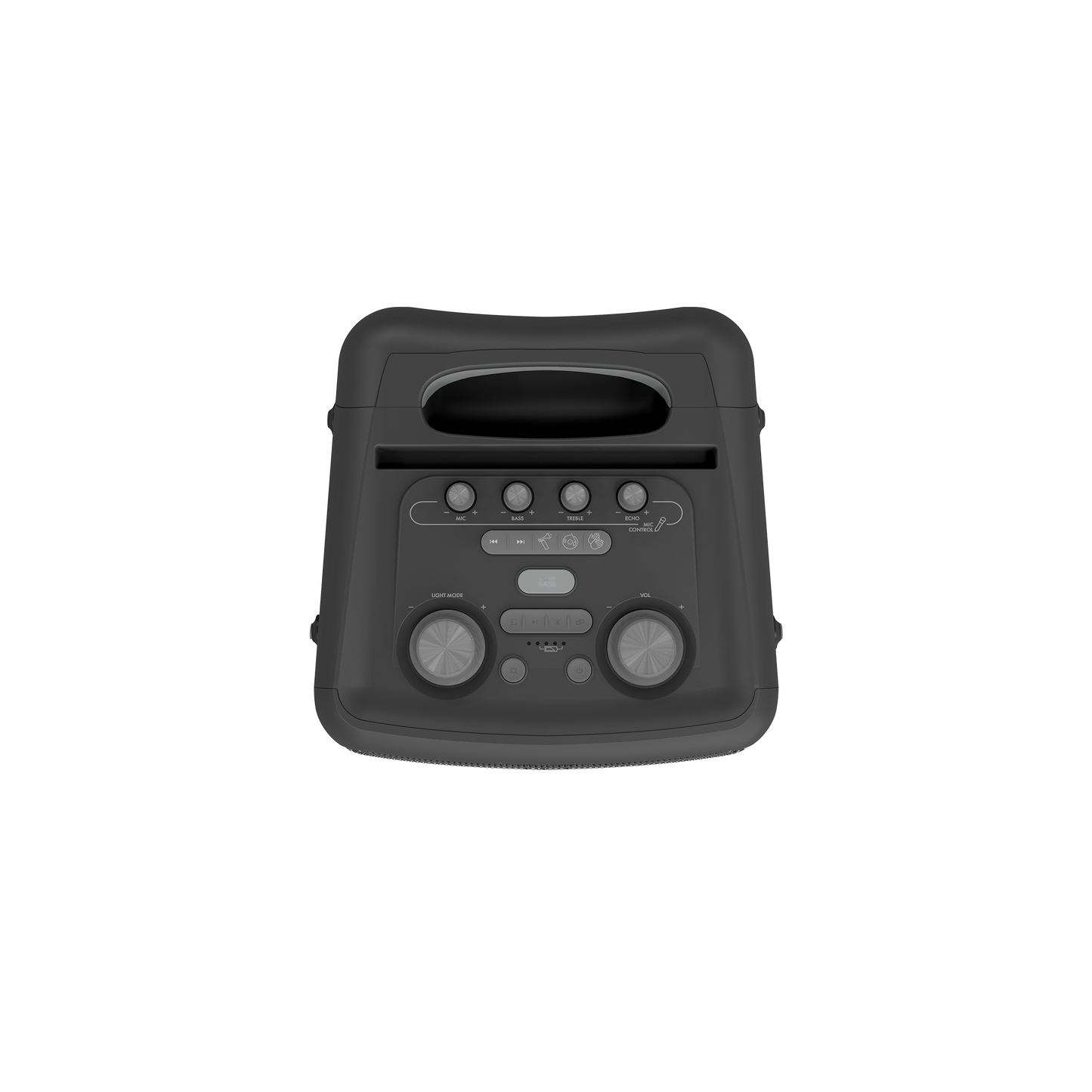 Klipsch Vegas portable speaker in Black, top view