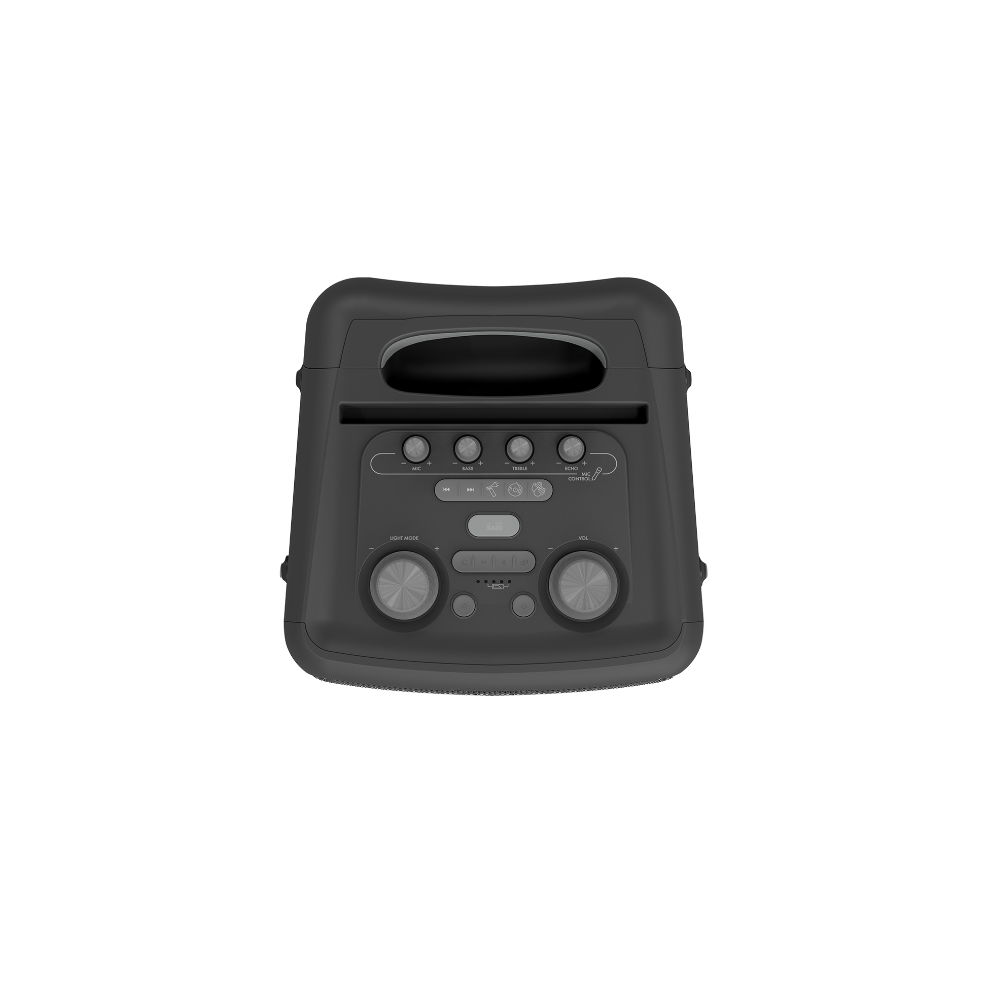 Klipsch Vegas portable speaker in Black, top view