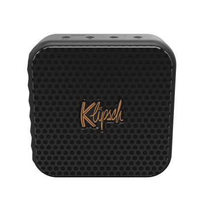 Klipsch Austin portable speaker in Black, front view