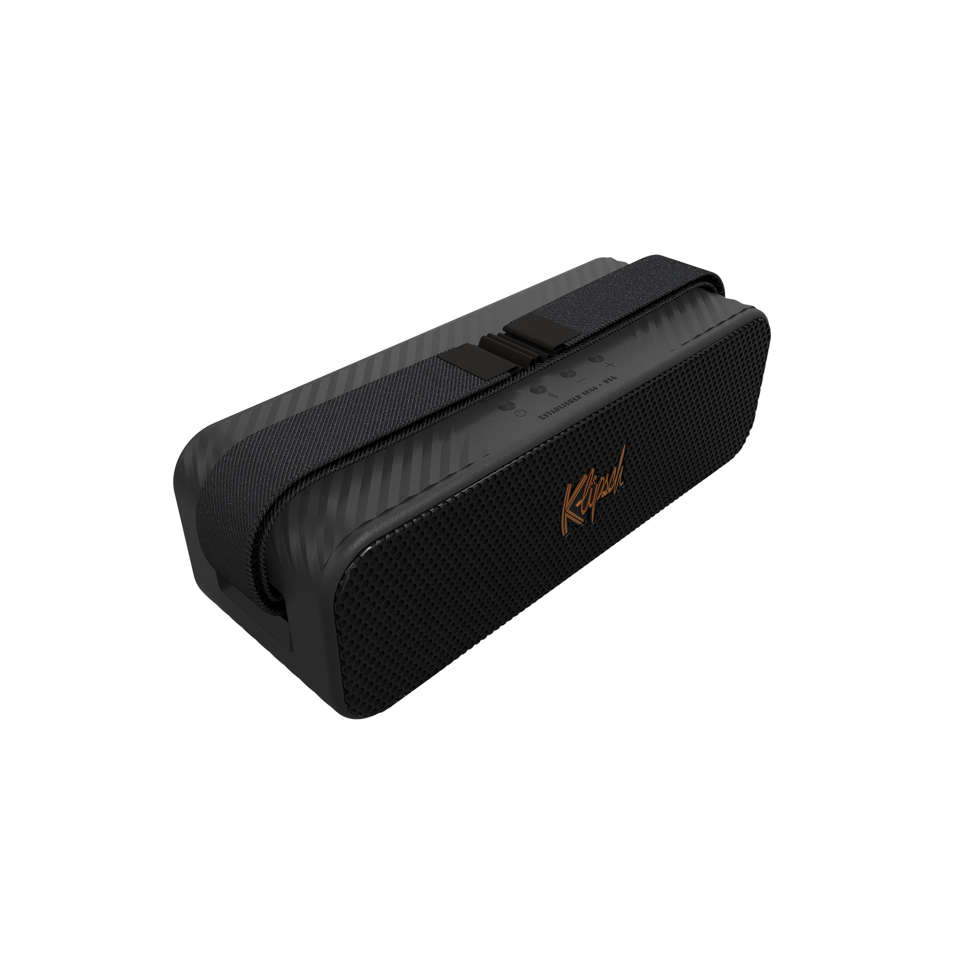Klipsch Detroit portable speaker in Black, hero view