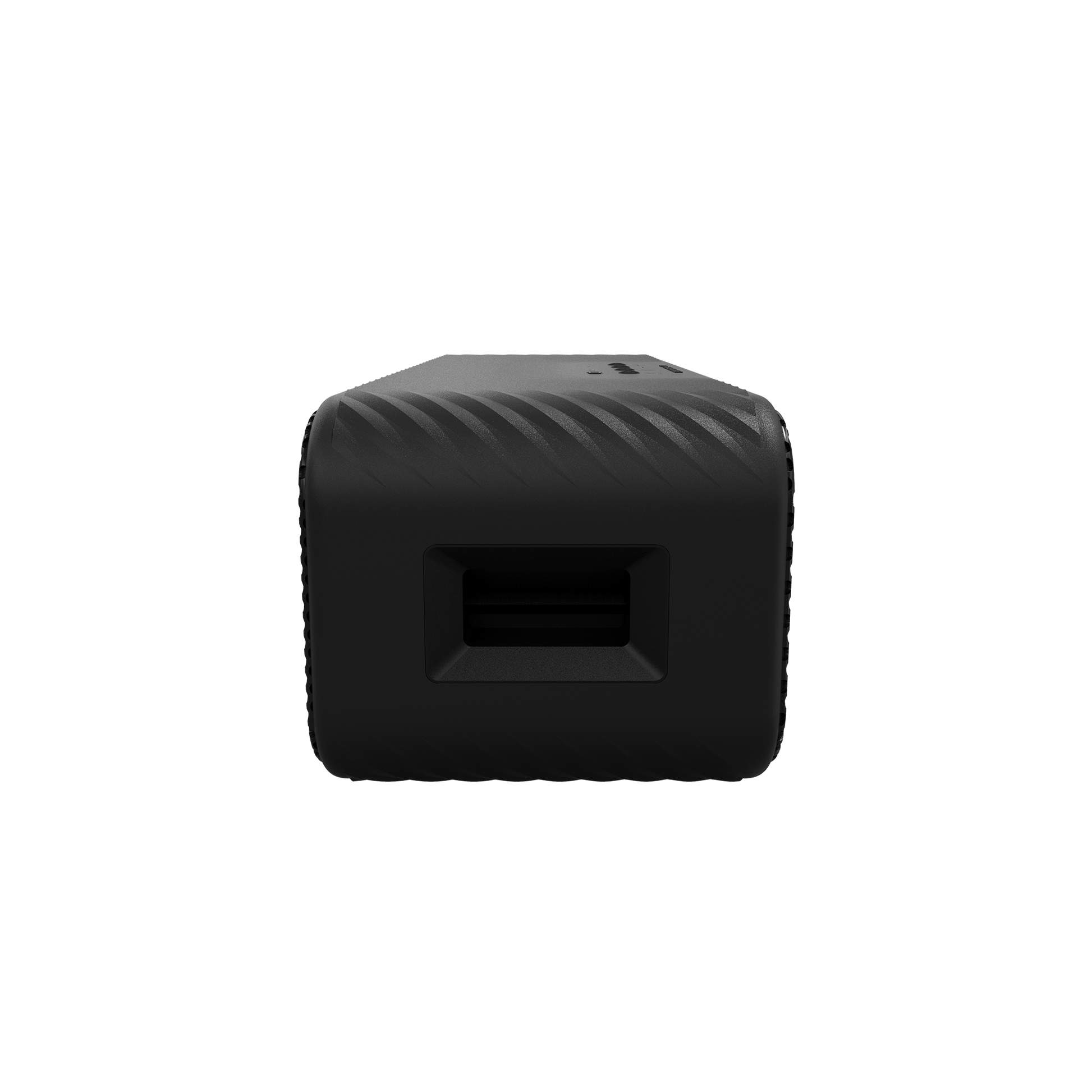 Klipsch Detroit portable speaker in Black, left side view
