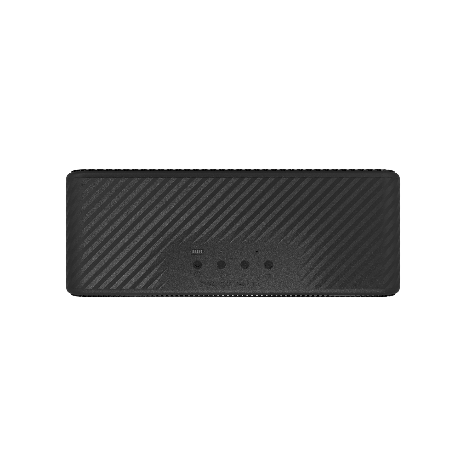 Klipsch Detroit portable speaker in Black, top view