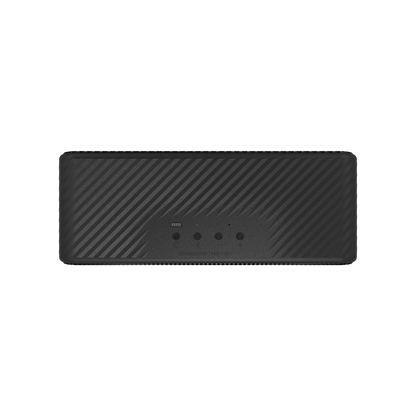 Klipsch Detroit portable speaker in Black, top view