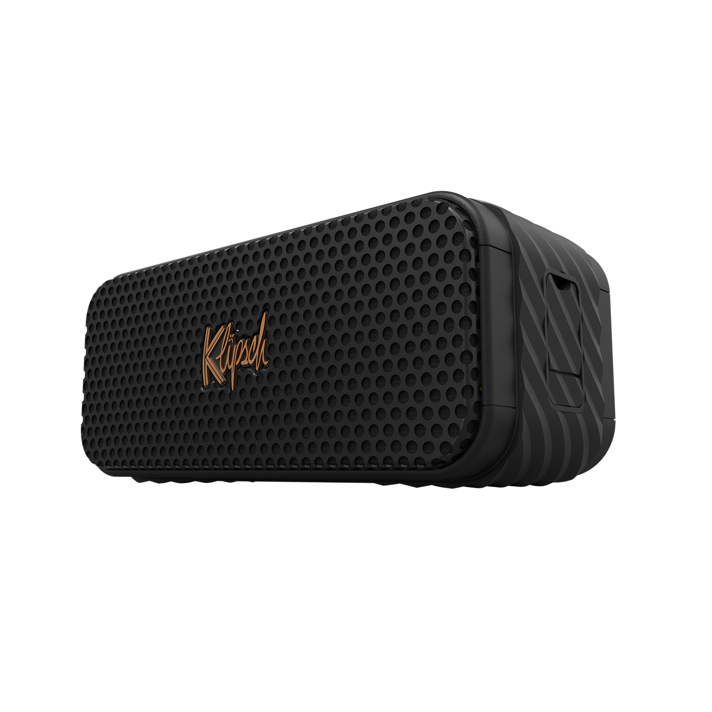 Klipsch Nashville portable speaker in Black, front hero angle